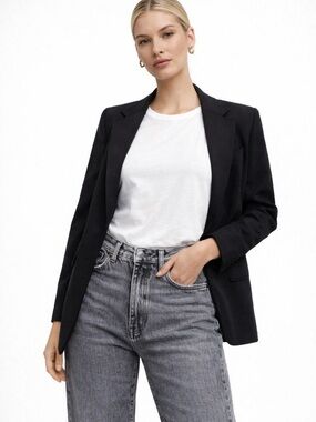 Straight Leg Mid-Rise Jeans